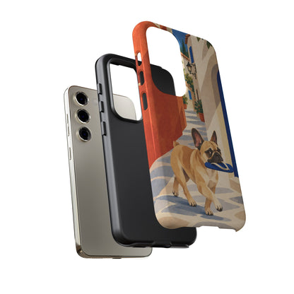 French Bulldog Quiet Lane Phone Case - Multicolor Phone Case