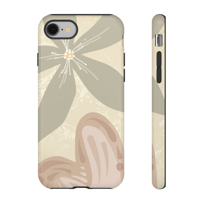 iPhone 8 / Glossy Phone Case - ’Hibiscus Heart Pattern’ Phone Case