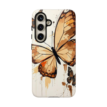 Acrylic Style Butterflies Design Phone Case - Multicolor Phone Case - Samsung Galaxy S24 / Glossy