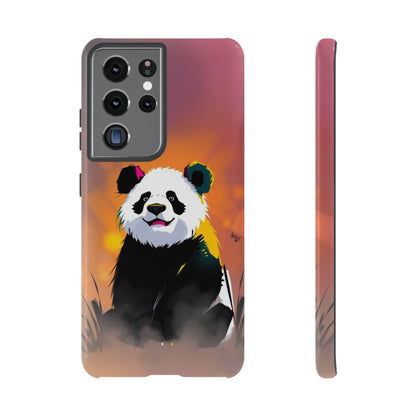 Pop Art Panda Design Phone Case