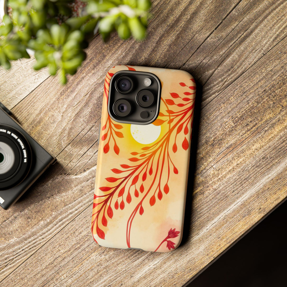 Boho Chic Watercolour Sunset Design Phone Case - Multicolor Phone Case