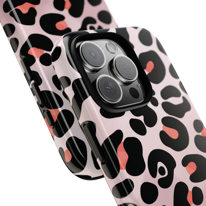 Cute Blush Leopard Print Phone Case