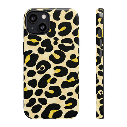 Classic Golden Leopard Print Phone Case