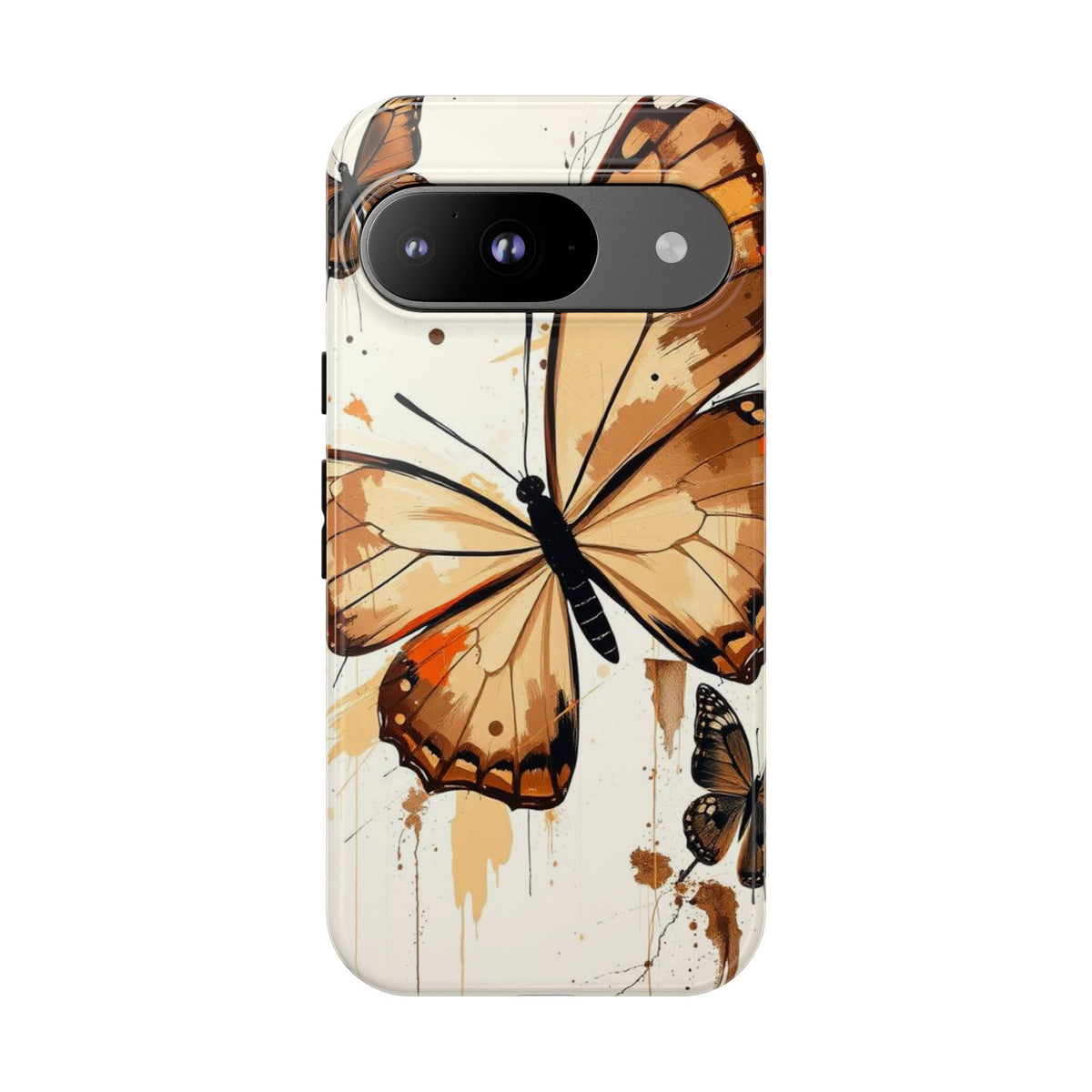 Acrylic Style Butterflies Design Phone Case - Multicolor Phone Case - Google Pixel 9 / Glossy