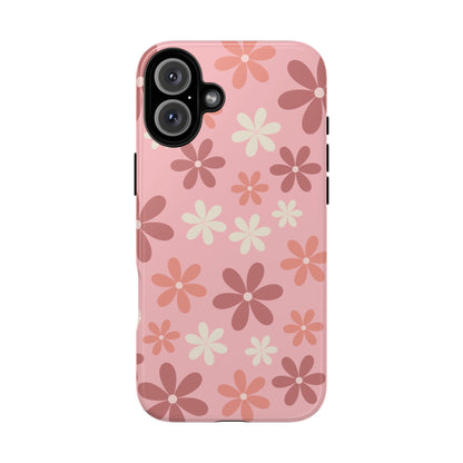 'Pink Floral Pattern' Phone Case