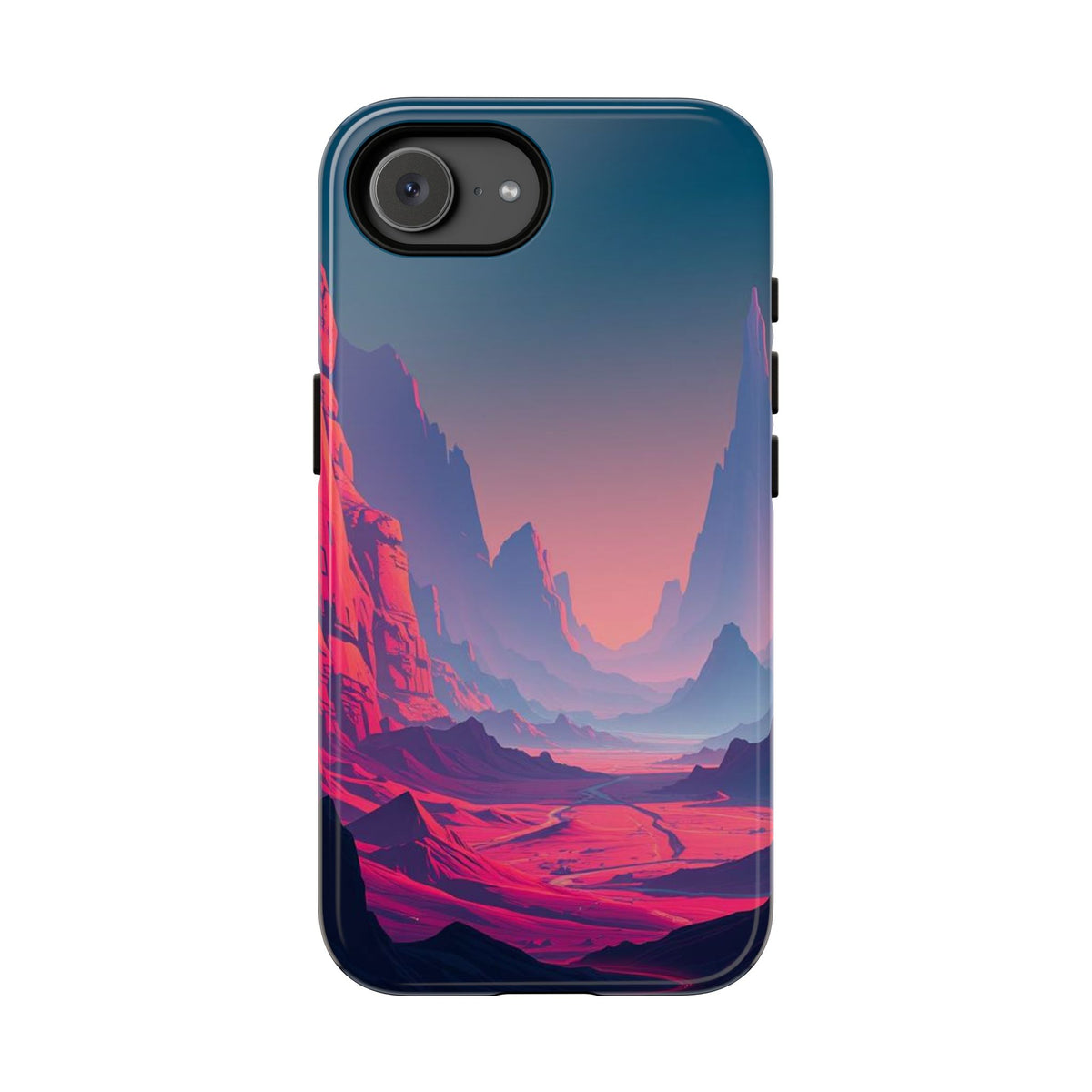 Alien Vista Design Phone Case - Multicolor Phone Case - iPhone 17e / Glossy