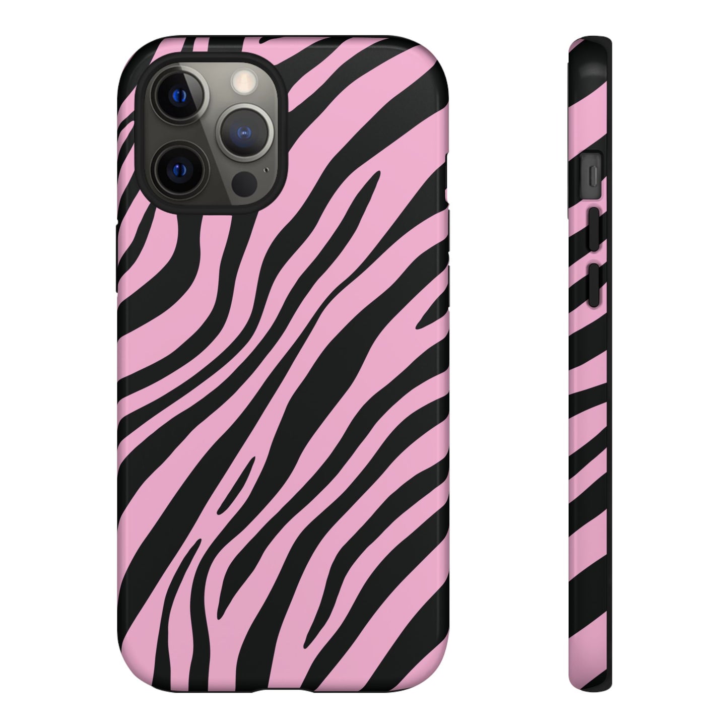 Modern Blush Zebra Print Phone Case