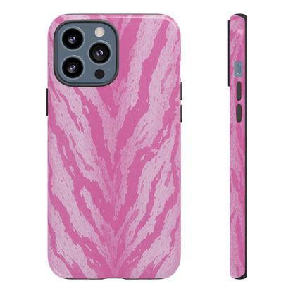 Blush Tiger Print Phone Case