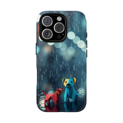 Origami 'Wee Pals' Design Phone Case