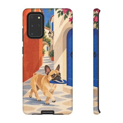 French Bulldog Quiet Lane Phone Case - Multicolor Phone Case - Samsung Galaxy S20+ / Glossy