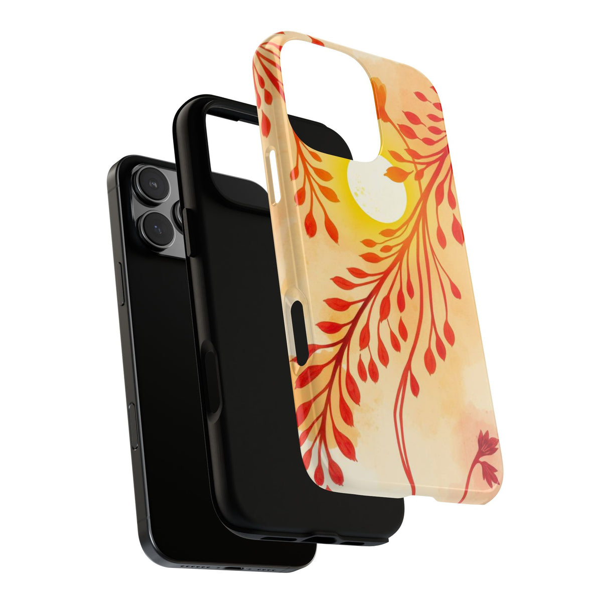 Boho Chic Watercolour Sunset Design Phone Case - Multicolor Phone Case