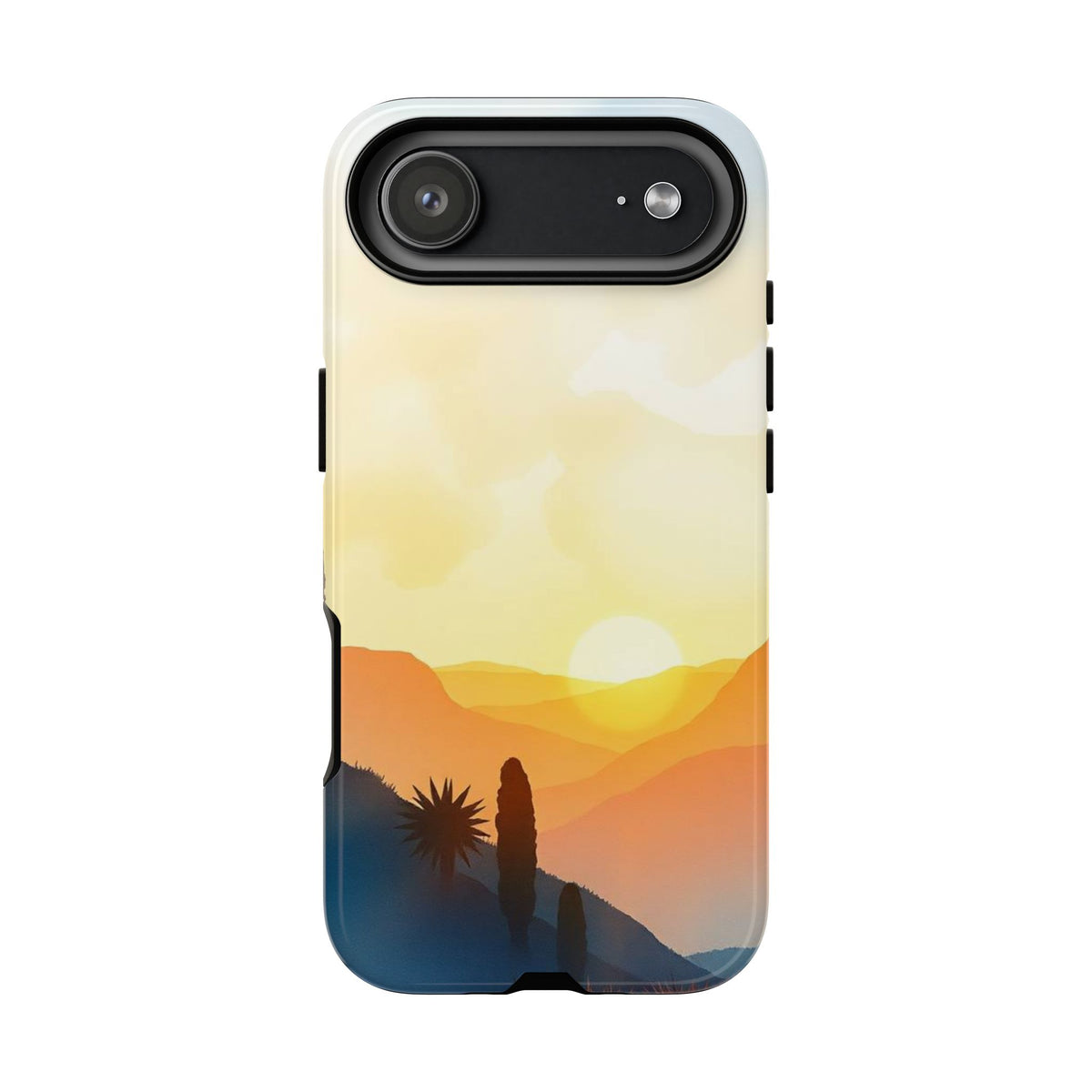Watercolour Sunset Design Phone Case - Multicolor Phone Case - iPhone 17 Air / Glossy