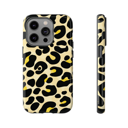Classic Golden Leopard Print Phone Case