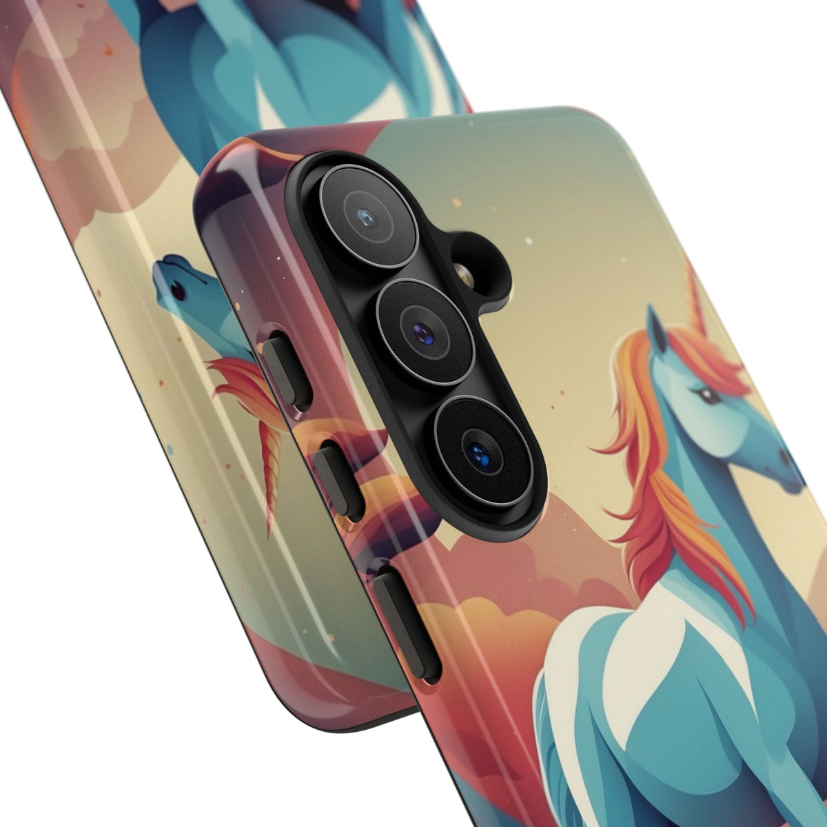 Stylised Unicorn Design Phone Case - Multicolor Phone Case