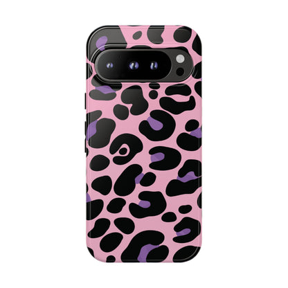 Pretty Pink & Lavender Leopard Print