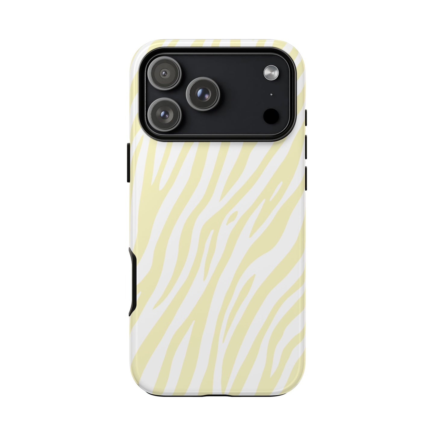 Buttercream Tiger Print Phone Case