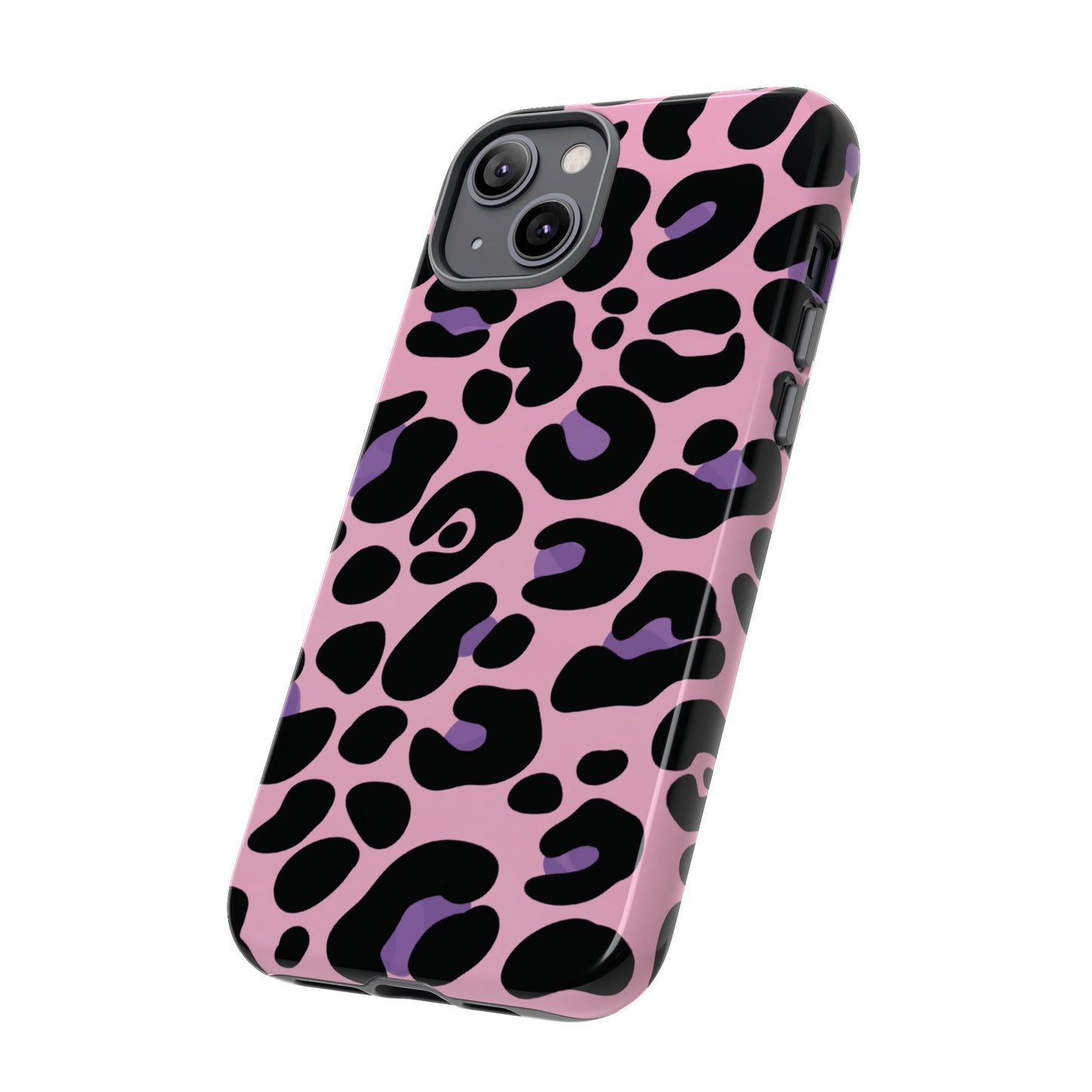 Pretty Pink & Lavender Leopard Print