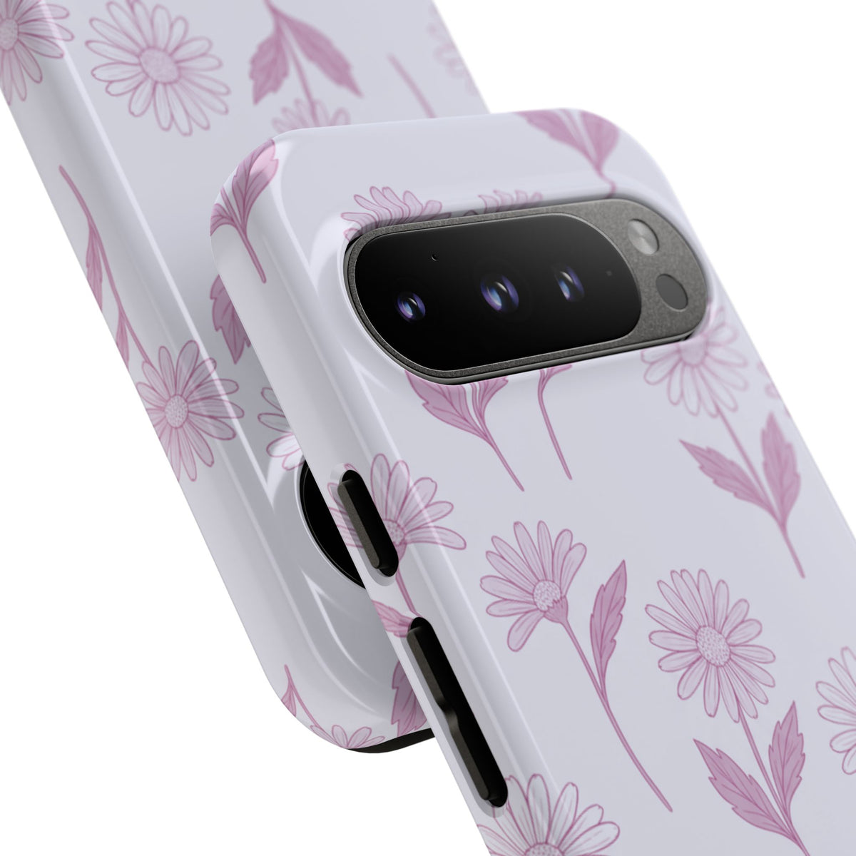 Pretty Lilac Daisy Pattern Phone Case