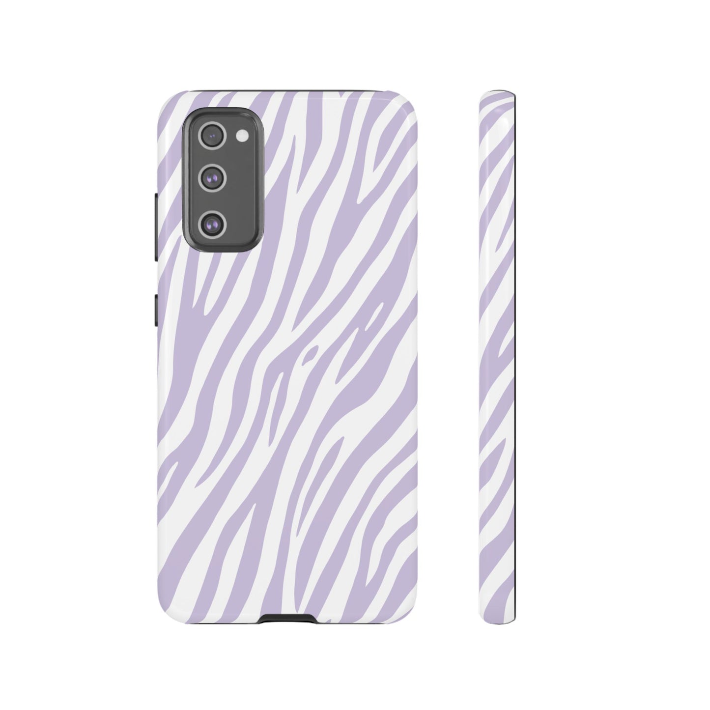 Lavender Tiger Print Phone Case