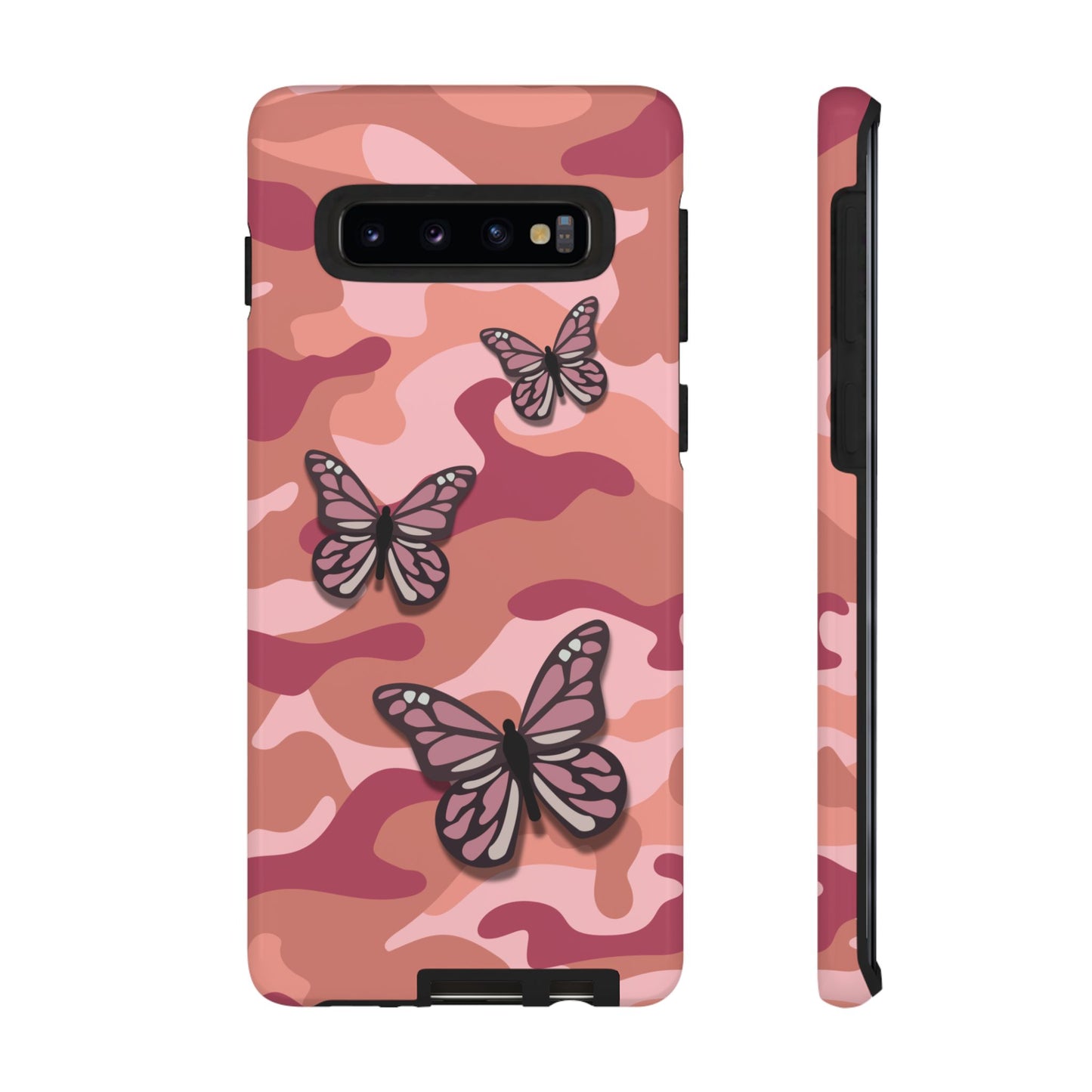 Phone Case - Pink Butterfly Camo Phone Case