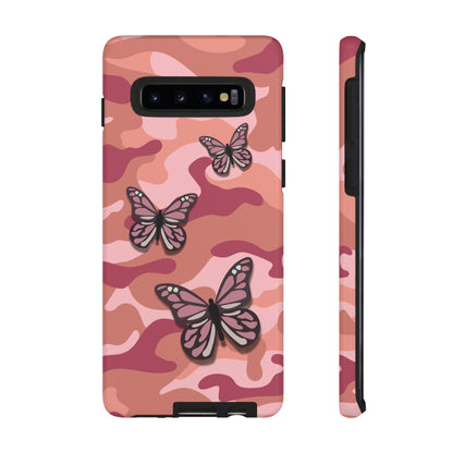 Phone Case - Pink Butterfly Camo Phone Case