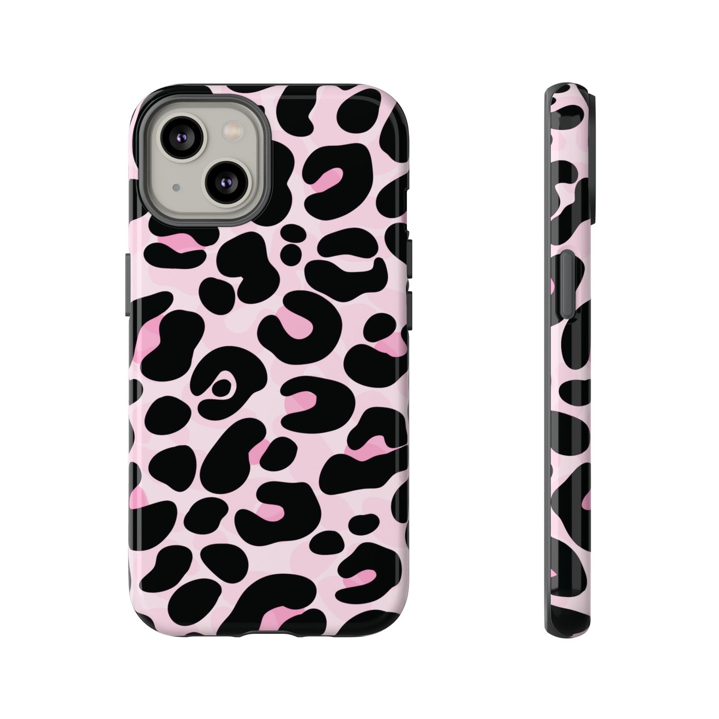 Sassy Pink Leopard Print Phone Case