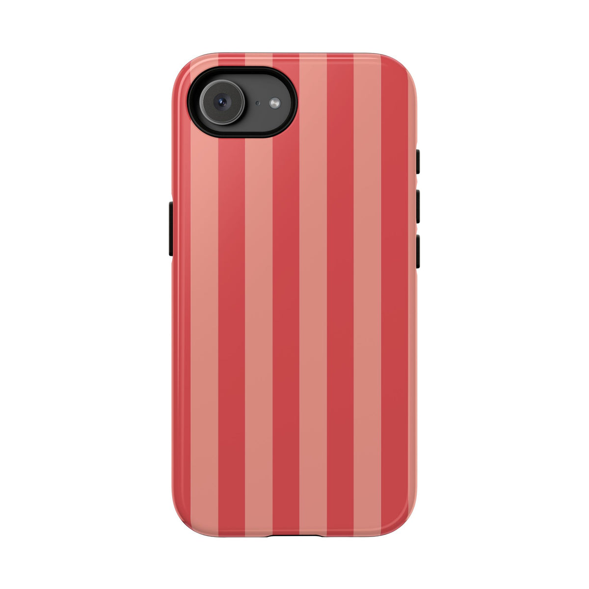 Light Pink Stripe Pattern Phone Case - Pink Phone Case - iPhone 17e / Glossy