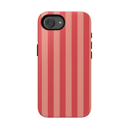 Light Pink Stripe Pattern Phone Case - Pink Phone Case - iPhone 17e / Glossy
