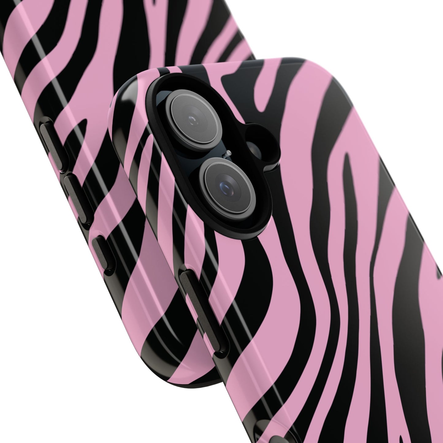 Modern Blush Zebra Print Phone Case
