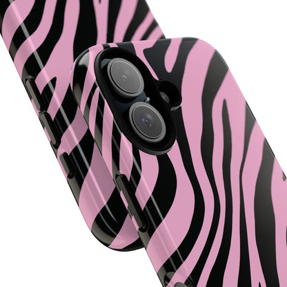 Modern Blush Zebra Print Phone Case
