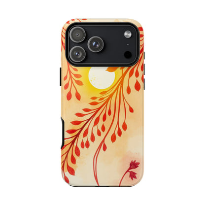 Boho Chic Watercolour Sunset Design Phone Case - Multicolor Phone Case - iPhone 18 Pro Max / Glossy