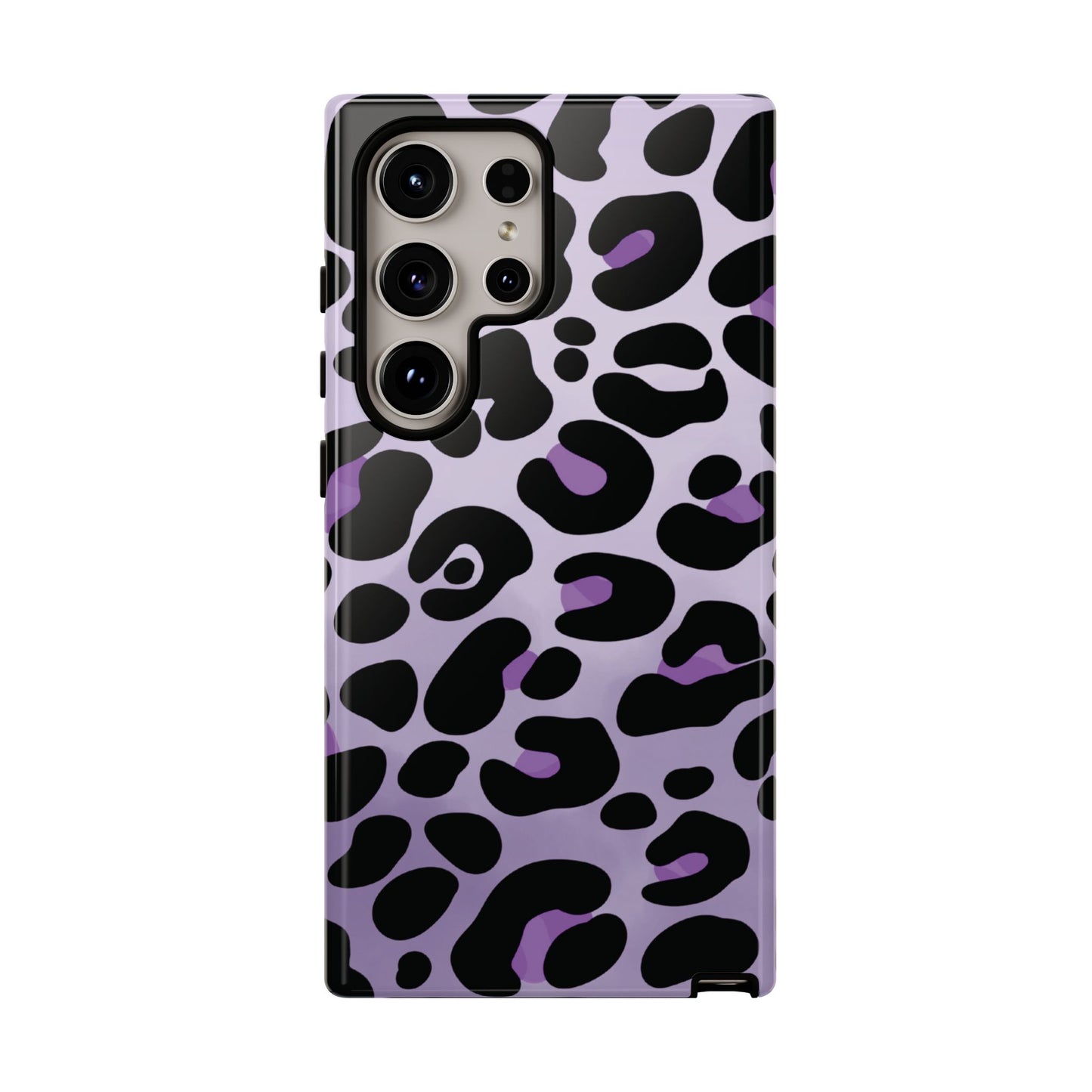 Pretty Lavender Leopard Print Phone Case