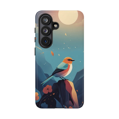 Stylised Bird Design Phone Case - Multicolor Phone Case - Samsung Galaxy S26 / Glossy