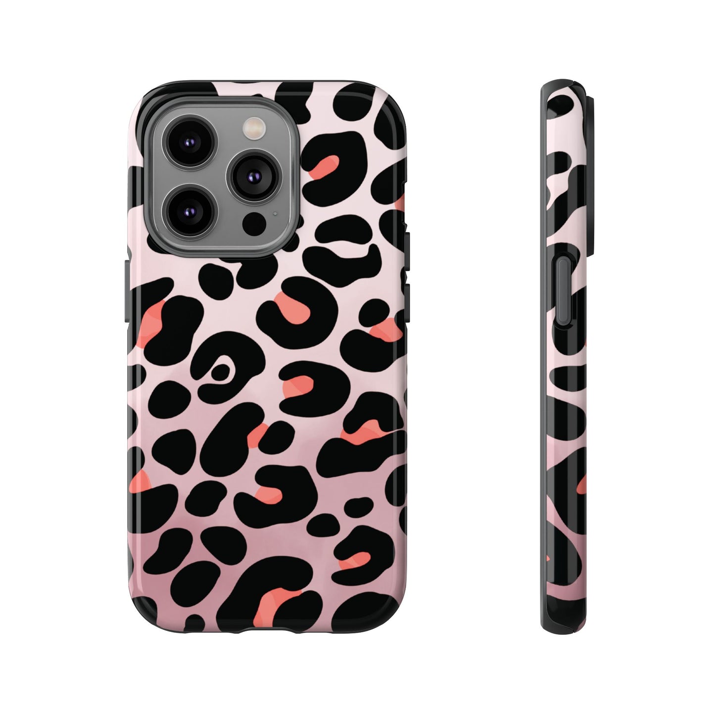 Cute Blush Leopard Print Phone Case