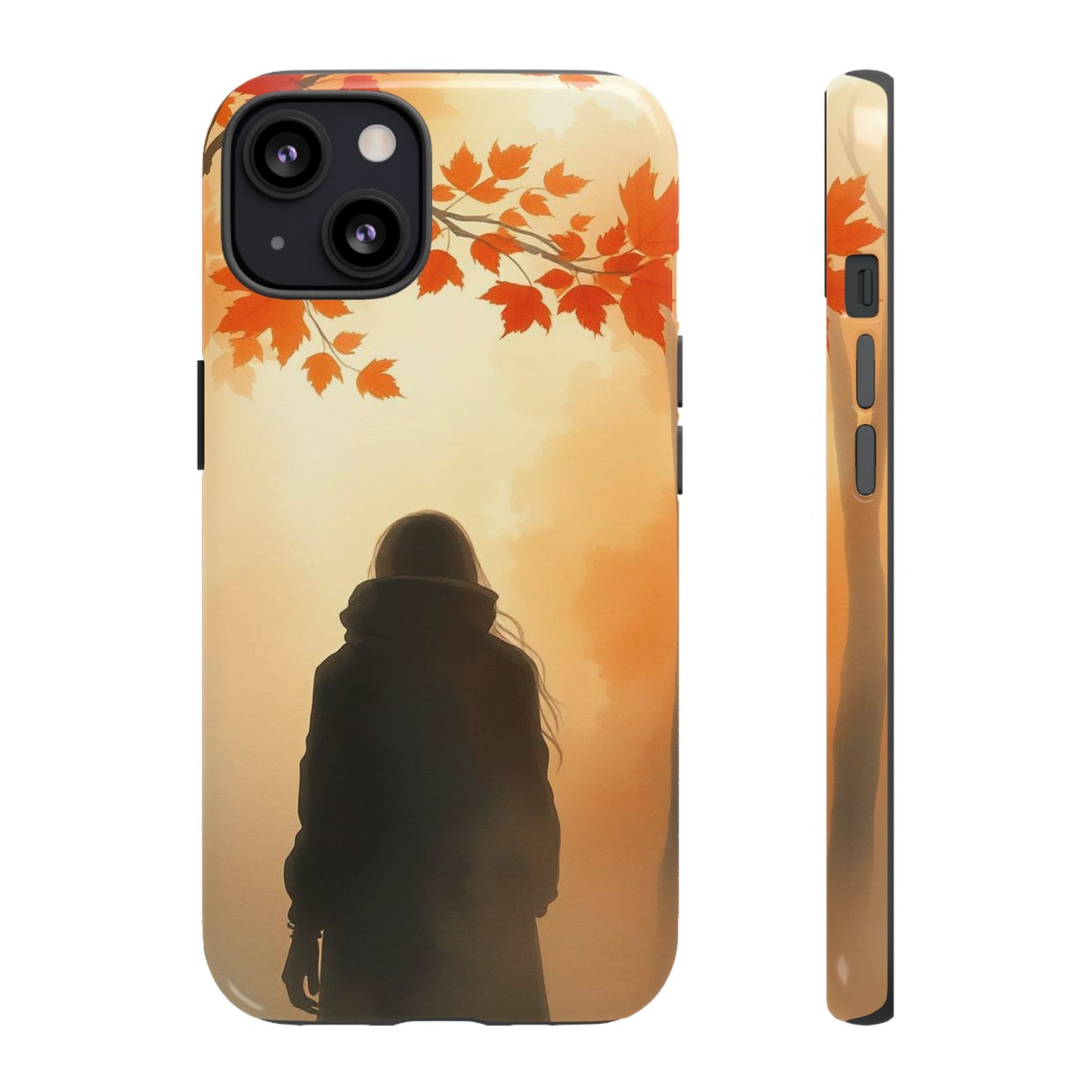 iPhone 13 / Glossy Phone Case - Watercolour Mysterious Woman Phone Case