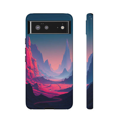 Google Pixel 6 / Glossy Phone Case - Alien Vista Design Phone Case