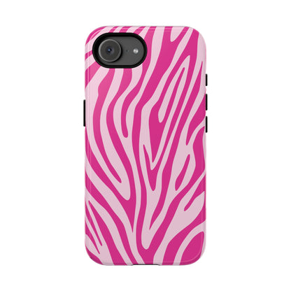 Boutique Blush Tiger Print Phone Case - Pink Phone Case - iPhone 17e / Glossy