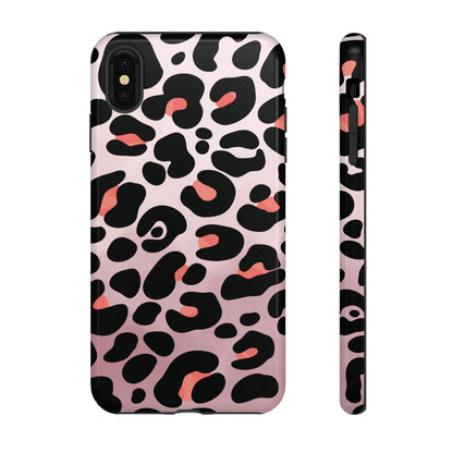 Cute Blush Leopard Print Phone Case