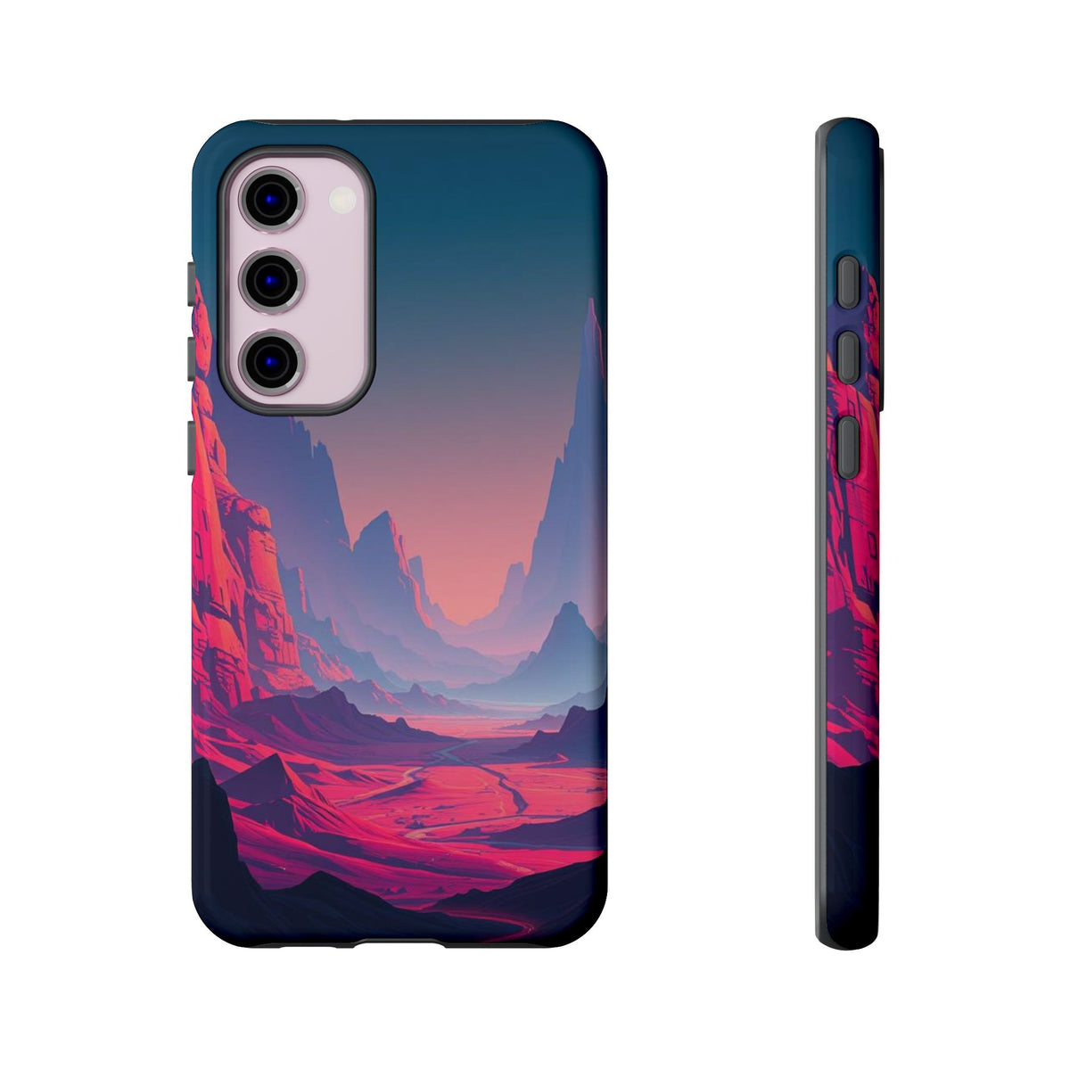 Alien Vista Design Phone Case - Multicolor Phone Case - Samsung Galaxy S23 Plus / Glossy