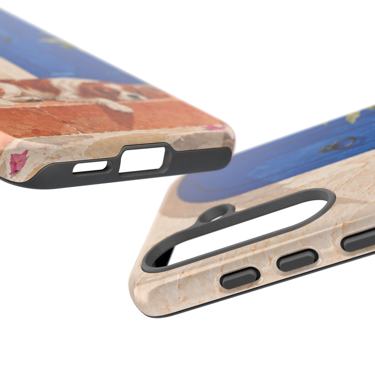 Cavalier King Charles Spaniel Blue Door Siesta Phone Case - Multicolor Phone Case