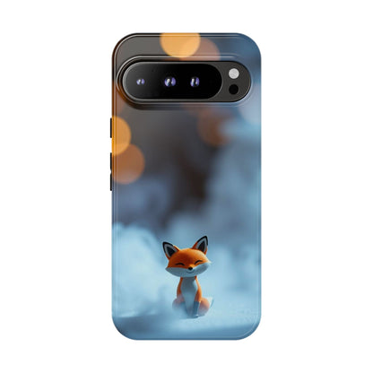 Google Pixel 9 Pro XL / Glossy Phone Case - Cute Misty Fox Design Phone Case