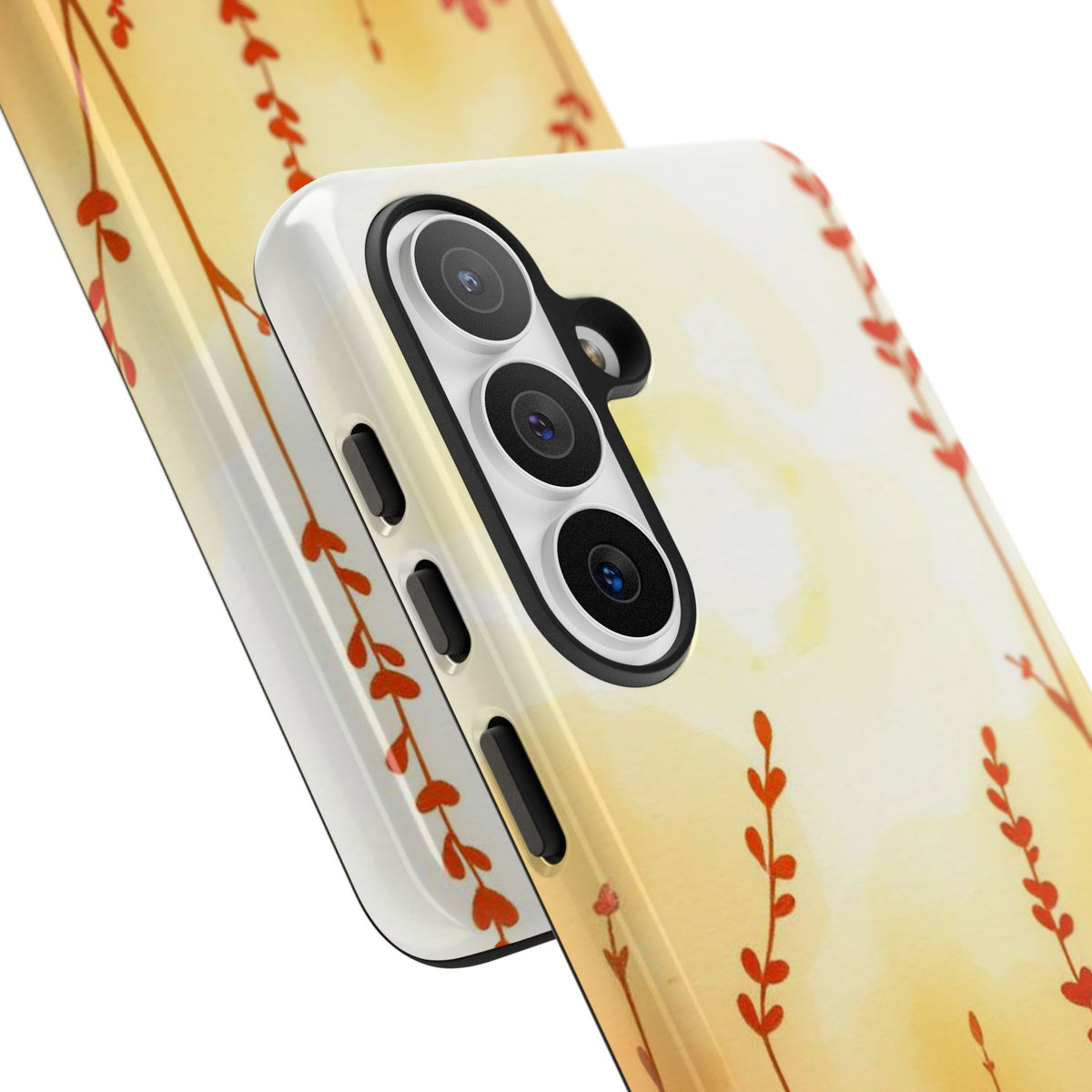 Boho Chic Watercolour Wildflower Dusk Pattern Phone Case - Multicolor Phone Case