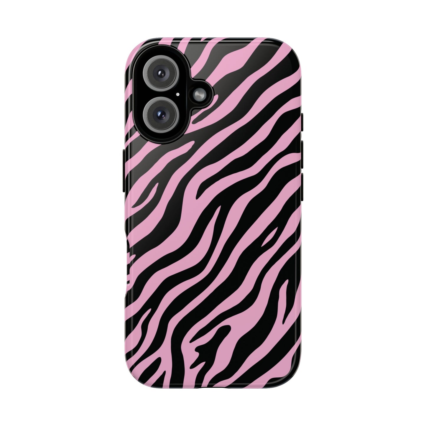 Stylish Blush Zebra Print Phone Case