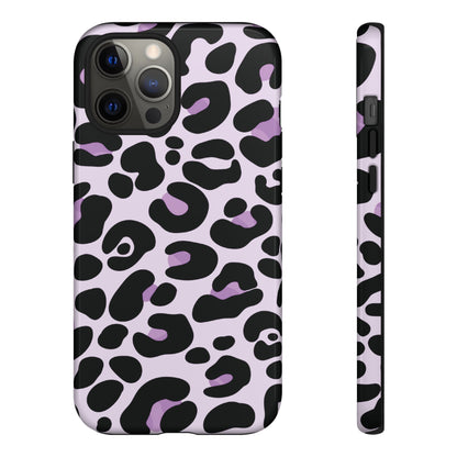 Pretty Lavender Leopard Print Phone Case