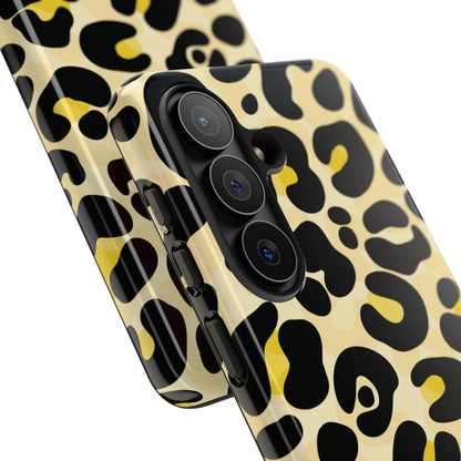 Classic Golden Leopard Print Phone Case