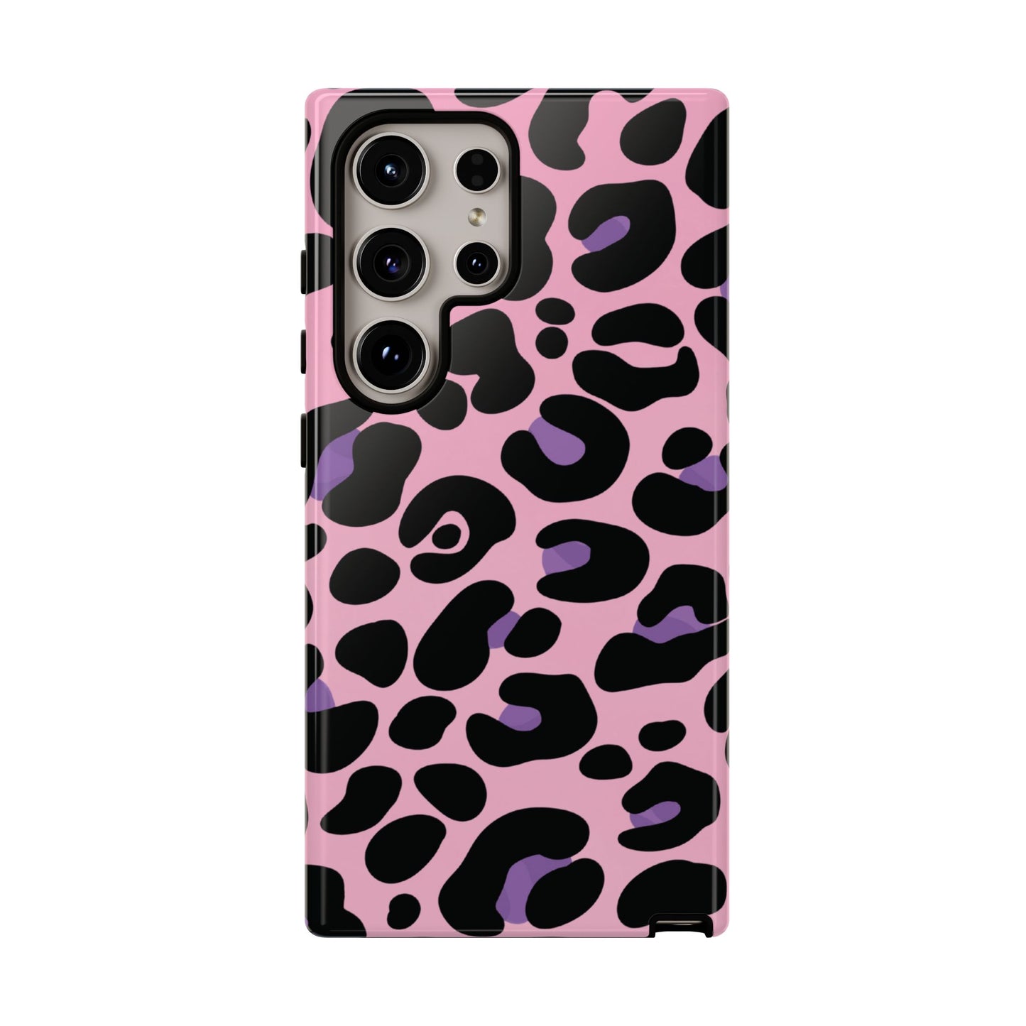 Pretty Pink & Lavender Leopard Print