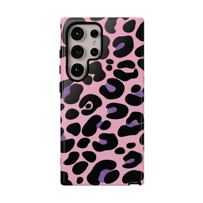 Pretty Pink & Lavender Leopard Print