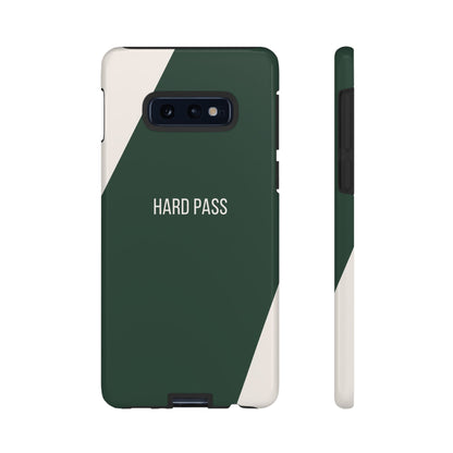 Phone Case - Sassy Statement Case ’Hard Pass’ in Green & White