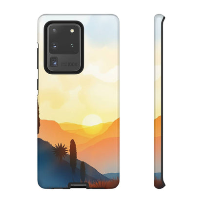 Watercolour Sunset Design Phone Case - Multicolor Phone Case - Samsung Galaxy S20 Ultra / Glossy