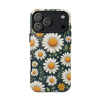 iPhone 17 Pro Max / Glossy Phone Case - Daisies Floral Pattern 3 Phone Case